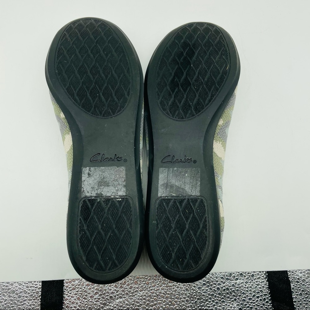 Women's Camo Slip-On Ballet Flats - Olive - Picture 15 of 15